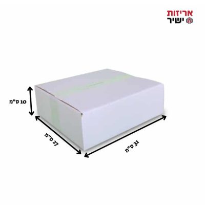 קרטון גלים - חד גלי לבן 310/270/100H