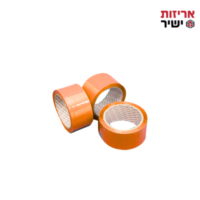 גליל דבק כתום פוליפרופילן "2 – 60 מטר אורך