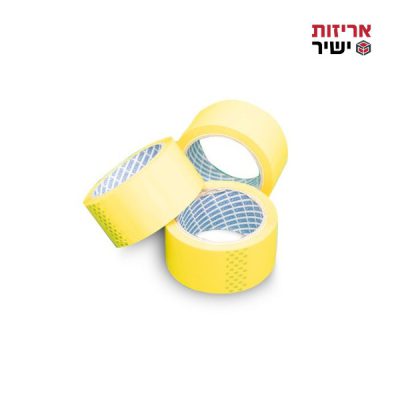 גליל דבק צהוב פוליפרופילן "2 – 60 מטר אורך