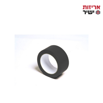 גליל דבק חבלה (גאפה) שחור ברוחב ''2 - 25 מטר אורך